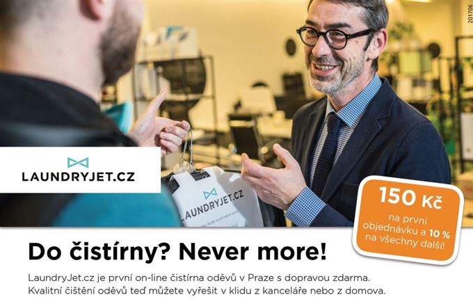 Do čistírny? Never more! LaundryJet.cz