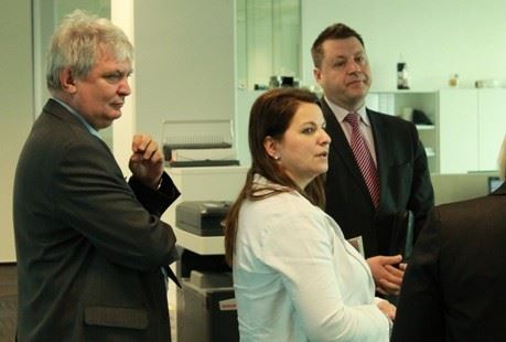 Jozef Kobza, Jiřina Švecová a Ivo Gráf