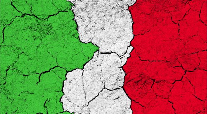 Italská hospodářská stagnace